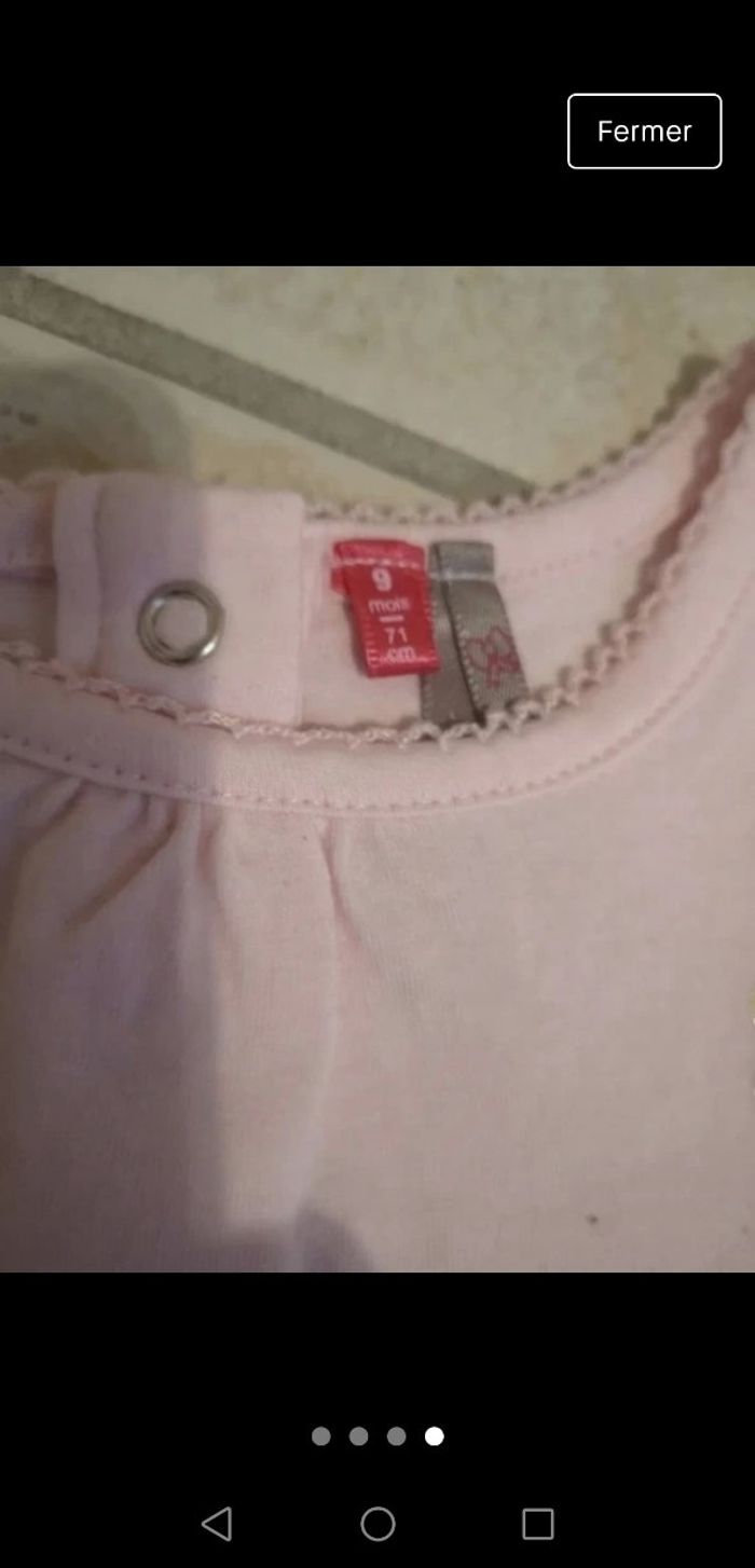 Tee-shirt manches longues 9 mois - photo numéro 4