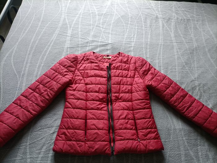Doudoune fine femme avec col détachable