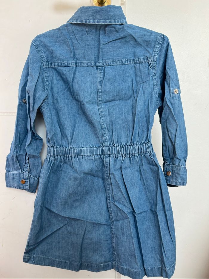 Robe Tex en jean bleu 4A TBE - photo numéro 3