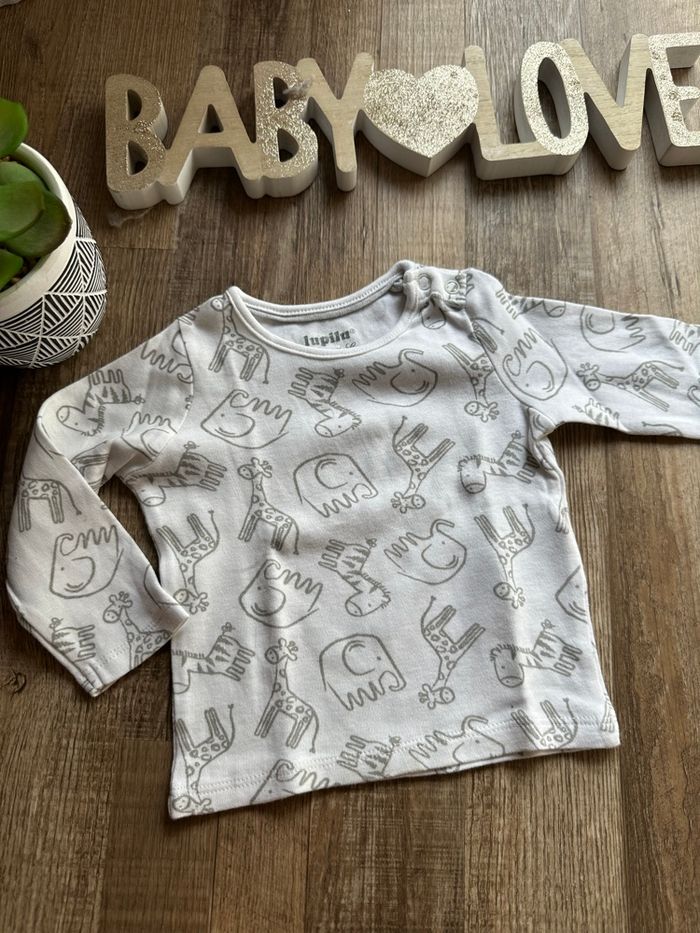 - Haut ML Lupilu - 3 mois - Très bon état