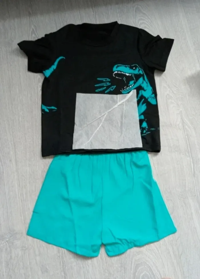 Ensemble t-shirt short - photo numéro 2