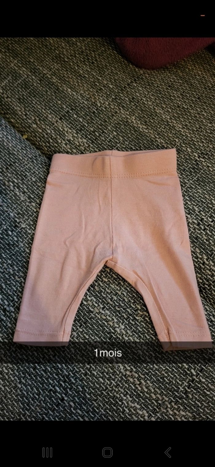 Leggings fille 1 mois