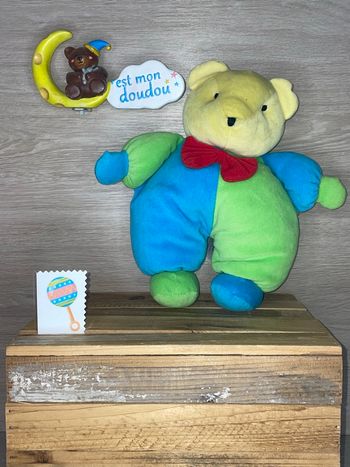 DIV452 doudou ours 🐻 petipouce