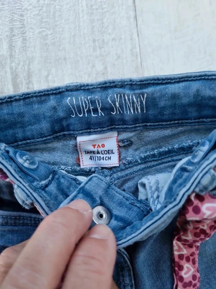 Jeans Skinny Taille 4 ans - photo numéro 9