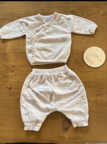 Ensemble bébé fille 1 mois