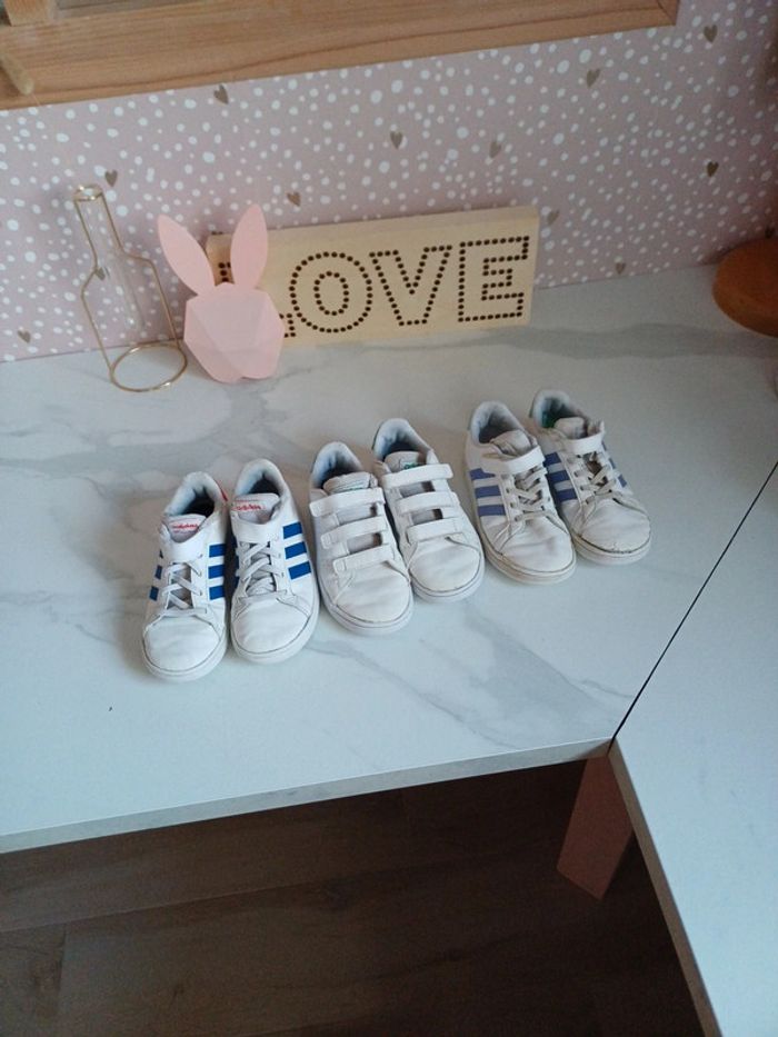 3 paires Adidas 31