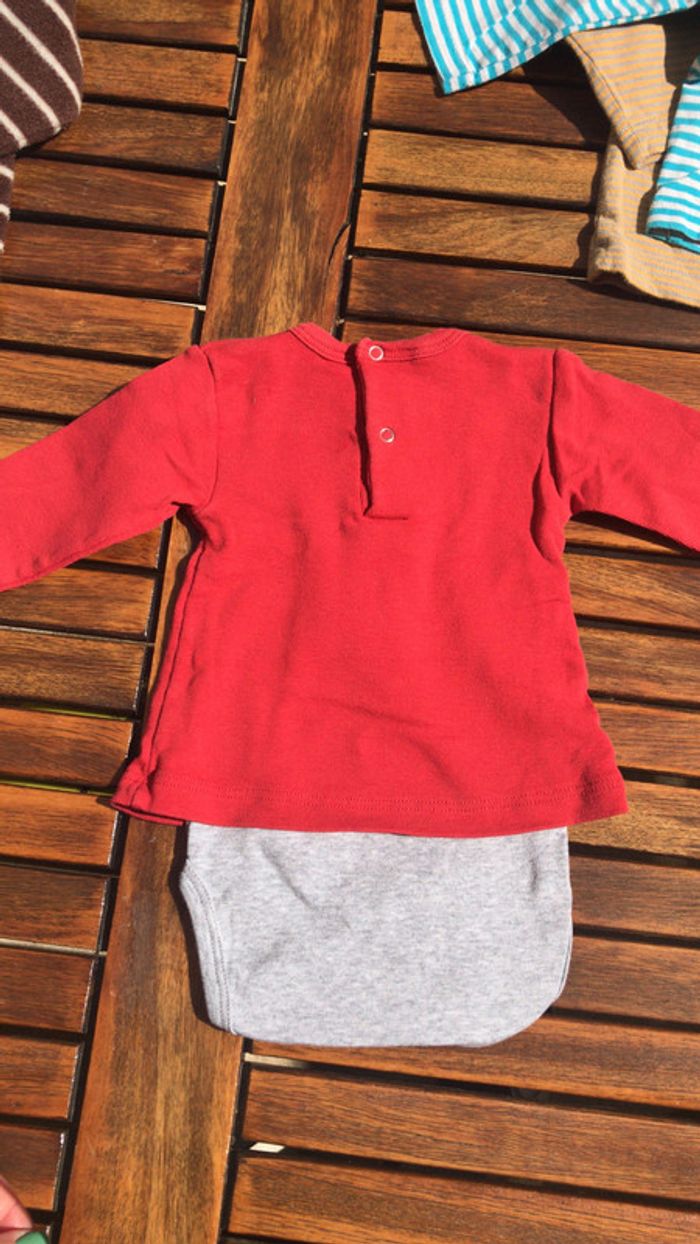 Lot de vêtements 6 mois multi marques hiver/ demi saison - photo numéro 6