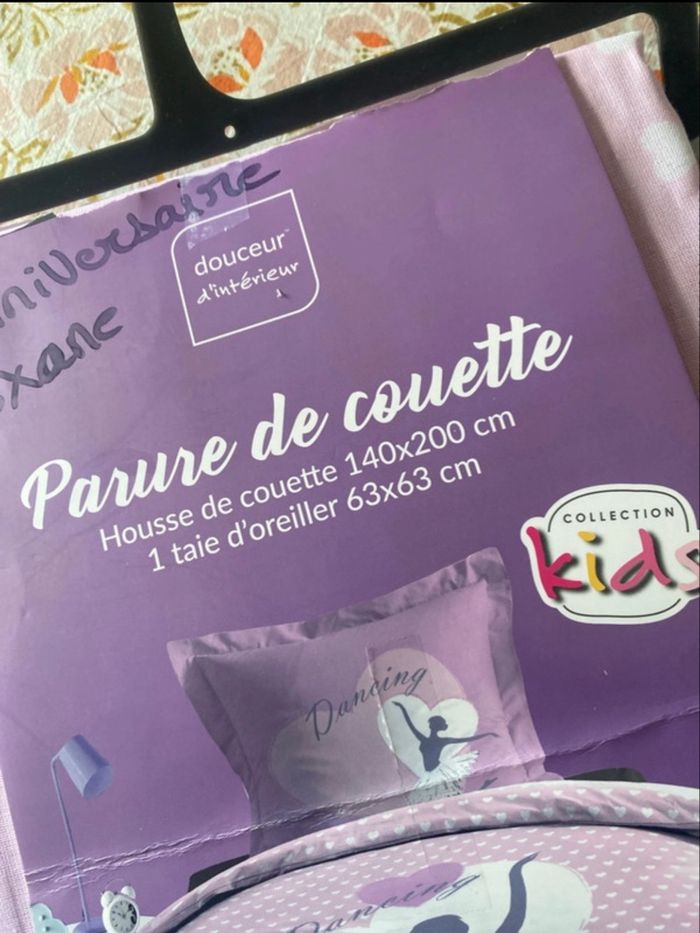 Parure de lit ballerine - neuve - photo numéro 3
