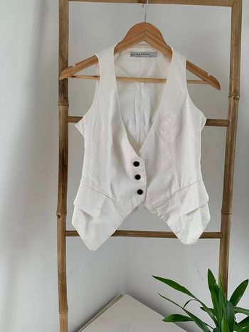 Veste Zara Basic blanc taille Xs