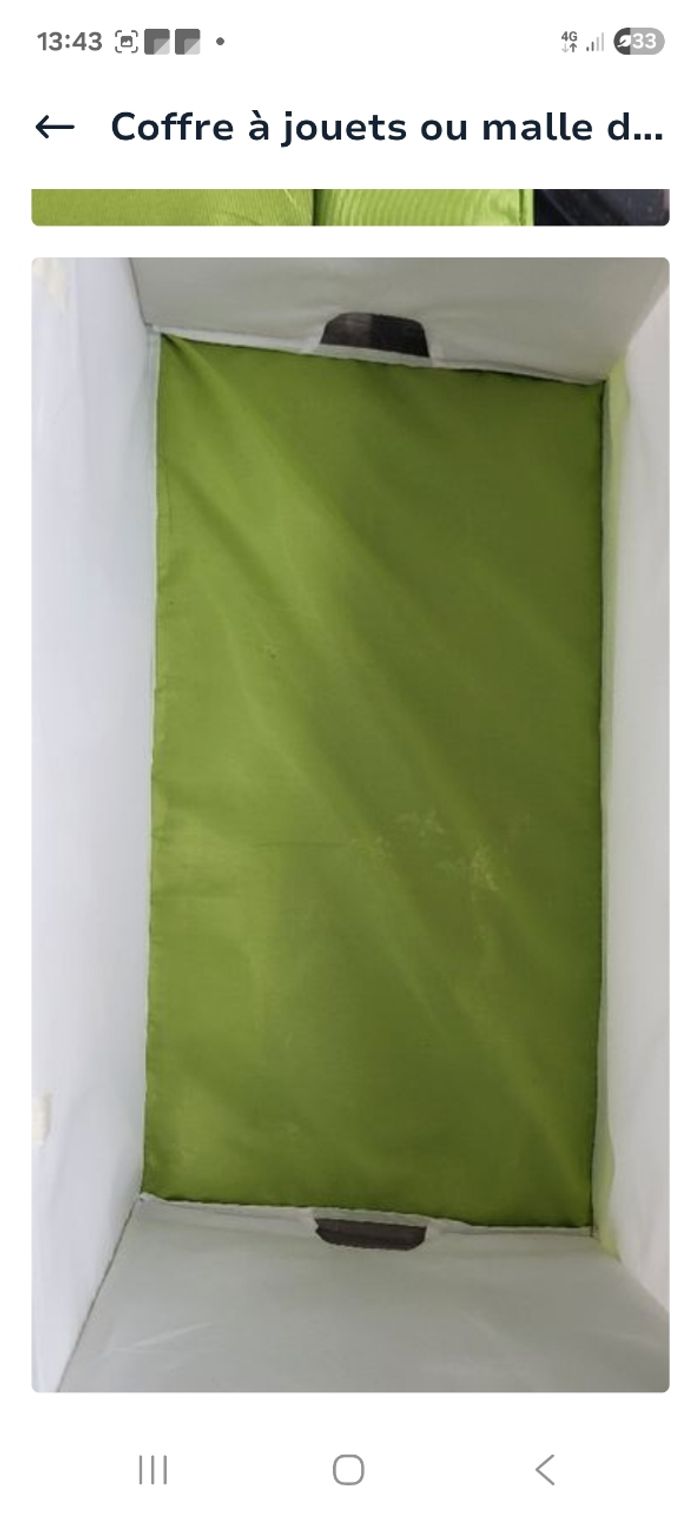 Malle de rangement/coffre à jouets Ikea - photo numéro 3