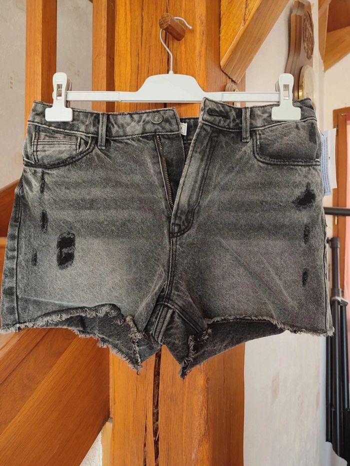 Short en jean noir neuf Pimkie