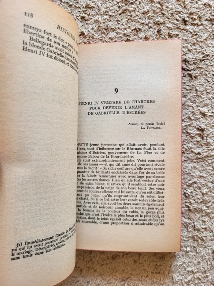 Lot de 5 livres "Histoires d'amour de l'histoire de France" de Guy Breton - 1965 - photo numéro 14