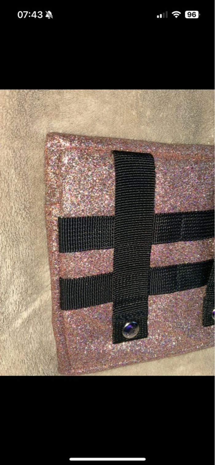 Pochette Noël pain d’épice glitter - photo numéro 6