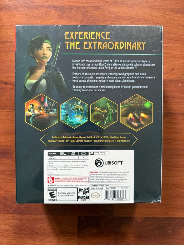 Beyond Good and Evil Collector’s Edition, Jeu Nintendo Switch Limited Run Games LRG #247 - photo numéro 3