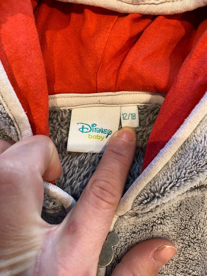 Gilet Mickey 12/18 mois - photo numéro 3