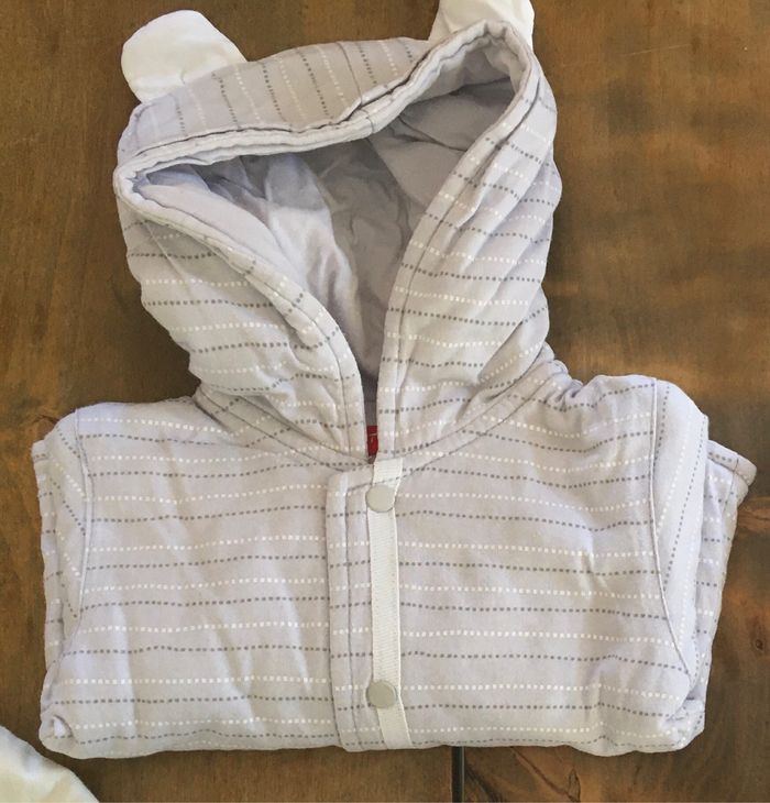 Veste capuche gilet  chaud mixte