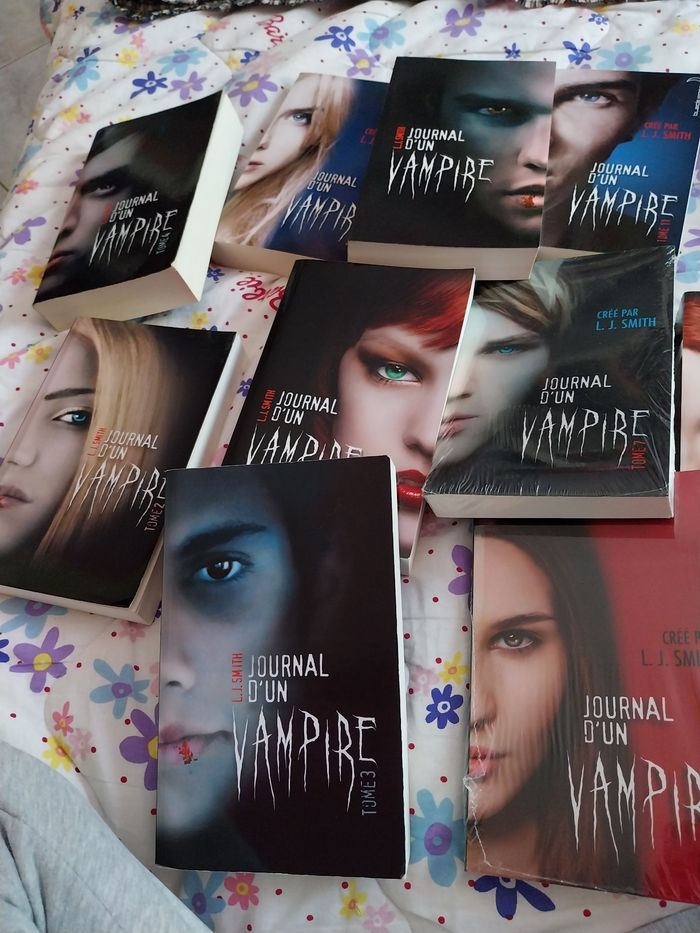 Romans Journal d'un Vampire tomes 1 à 11 Intégrale- L.J Smith Black Moon - photo numéro 8