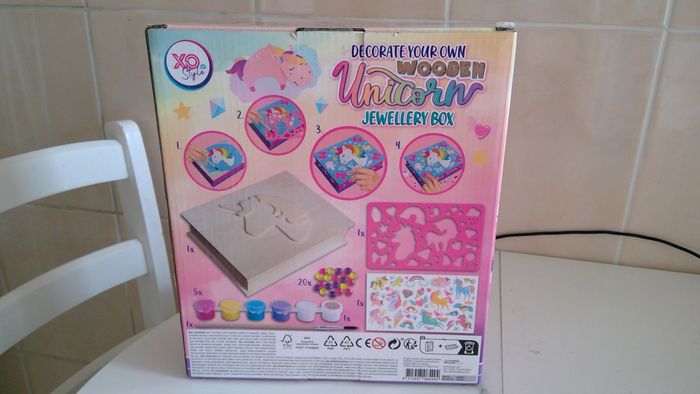 Decorate Jewellery Box Unicorn (XO Style) - photo numéro 3