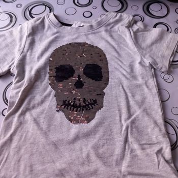 Lot de 2 t-shirt à sequins garçon