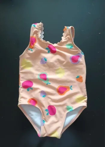 Maillot de bain 1 pièce fruit taille 3 ans gémo