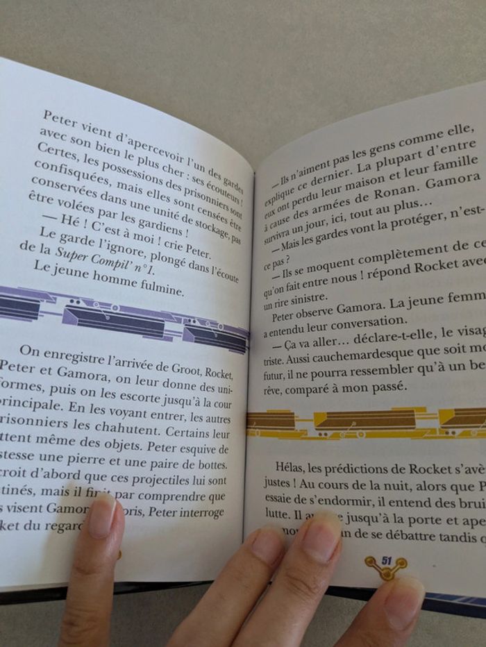 Livre Hachette Jeunesse Les gardiens de la galaxie - photo numéro 3