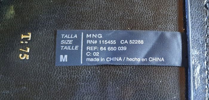 Ceinture noire élastique Mango, femme, taille 75 - photo numéro 5