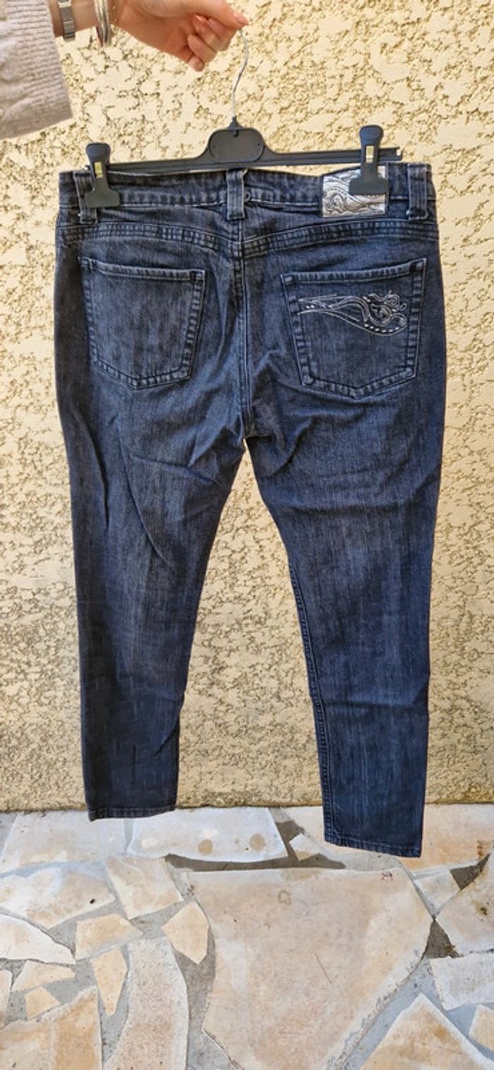 Jean droit taille basse - photo numéro 2