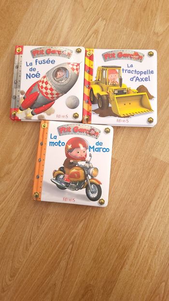 3 livres p'tit garçon 