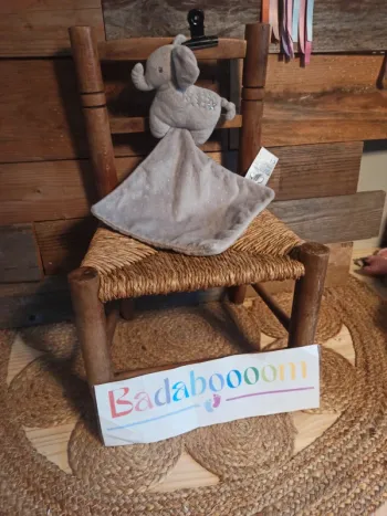 Doudou éléphant mots d'enfants tbe