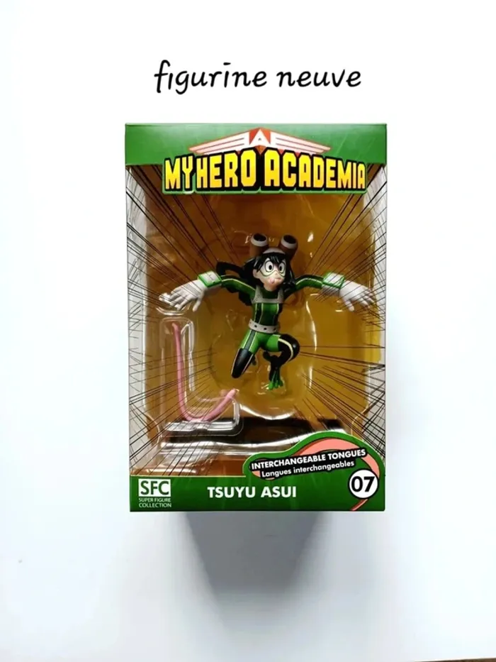Figurine sfc 07 Tsuyu Asui My Hero Academia Collection Abystyle