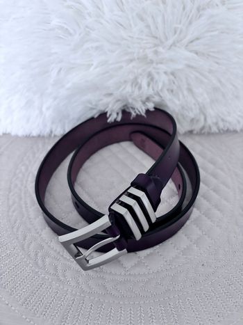Ceinture marron en cuir pour homme 105cm