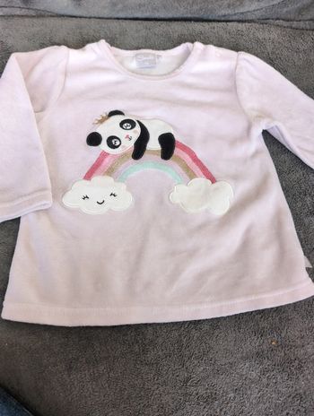 Haut de pyjama doux 12 mois