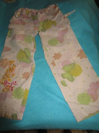 pantalon été barbie 4 ans