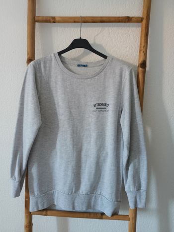 Sweet gris intérieur polaire chaud taille S
