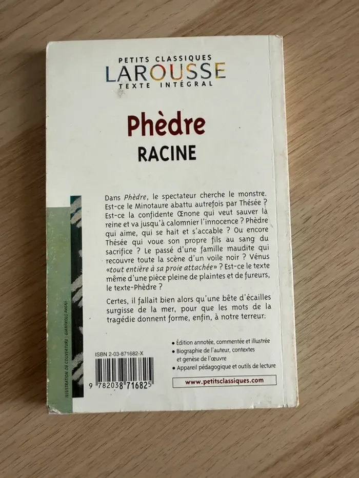 Racine Phèdre - photo numéro 2