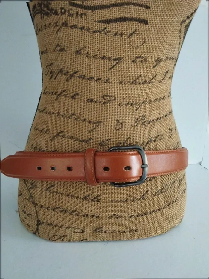 Ceinture camel 105 cm mixte - photo numéro 3