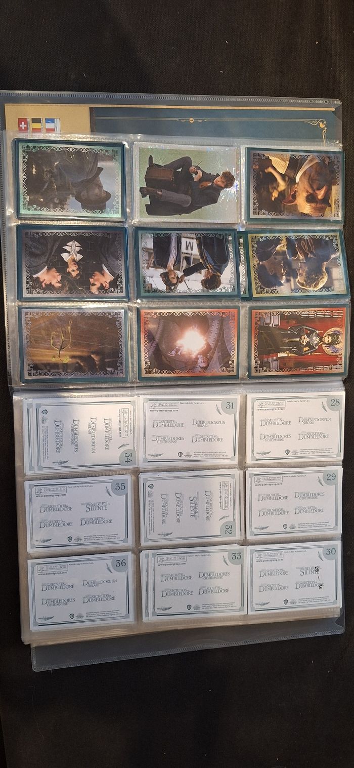 Stickers et cartes collection  panini le secret de dumblefore neufs - photo numéro 4