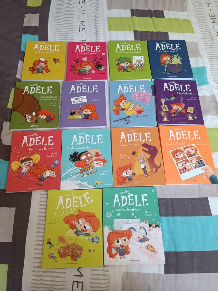 Lot BD Mortelle Adèle