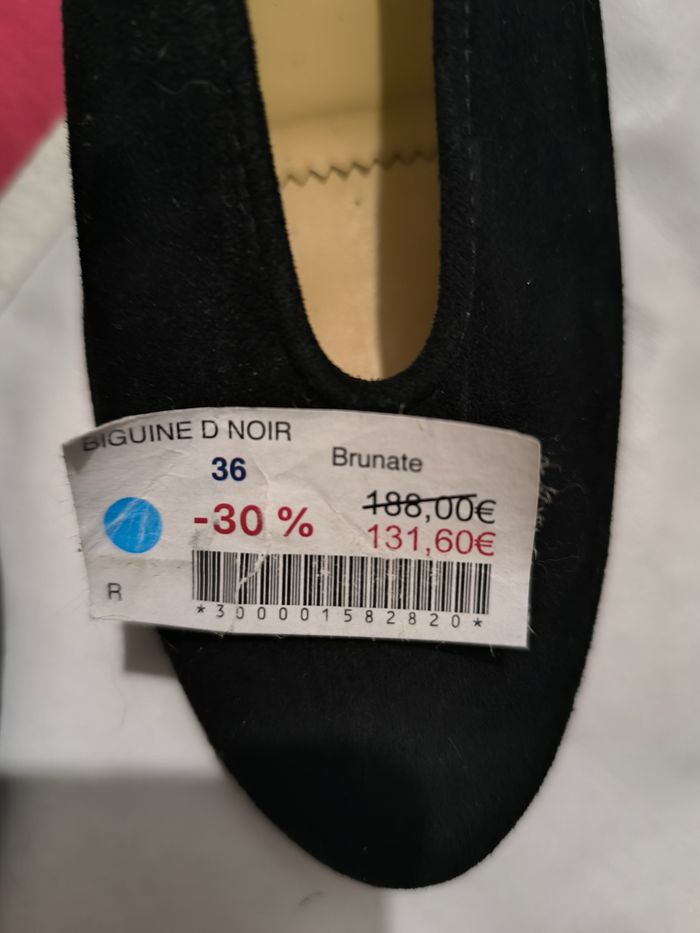Escarpin noir Brunate T 36 - photo numéro 4