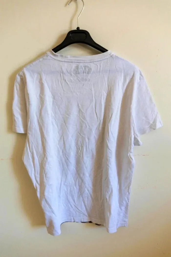 C48 t-shirt blanc Celio L - photo numéro 2