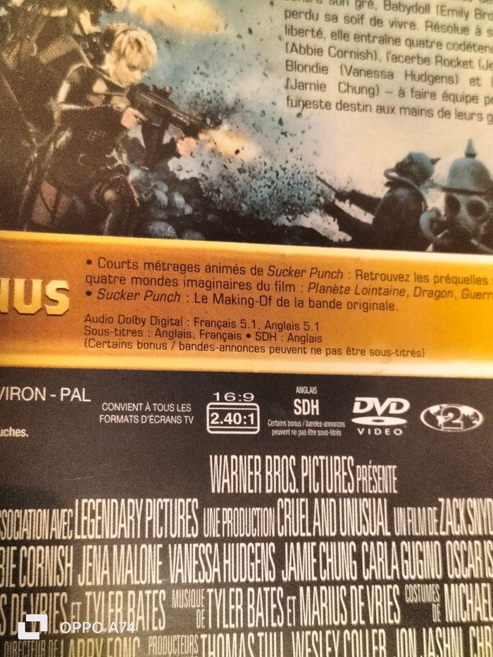 DVD 🧡Sucker Punch - photo numéro 3