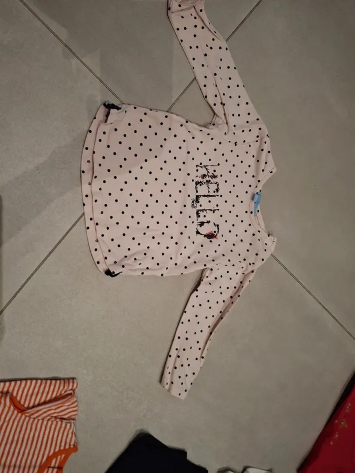 Lot de 14 tee shirts 12 mois fille - photo numéro 7