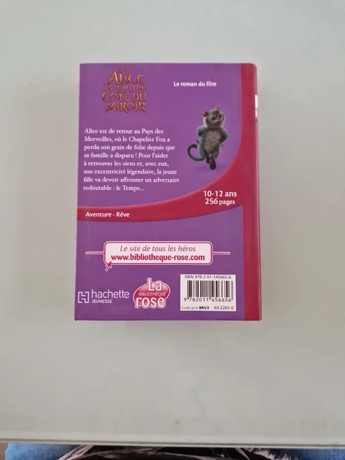 Livre Alice de l autre côté du miroir - photo numéro 2