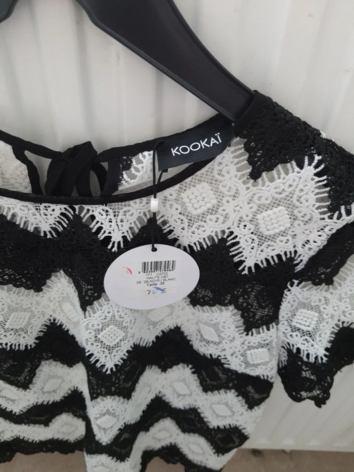 Lot de 2 tee-shirts manches courtes Kookai 36 - photo numéro 4