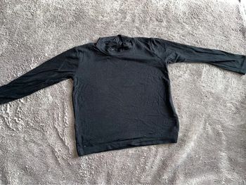 Sous pull col roulé fille