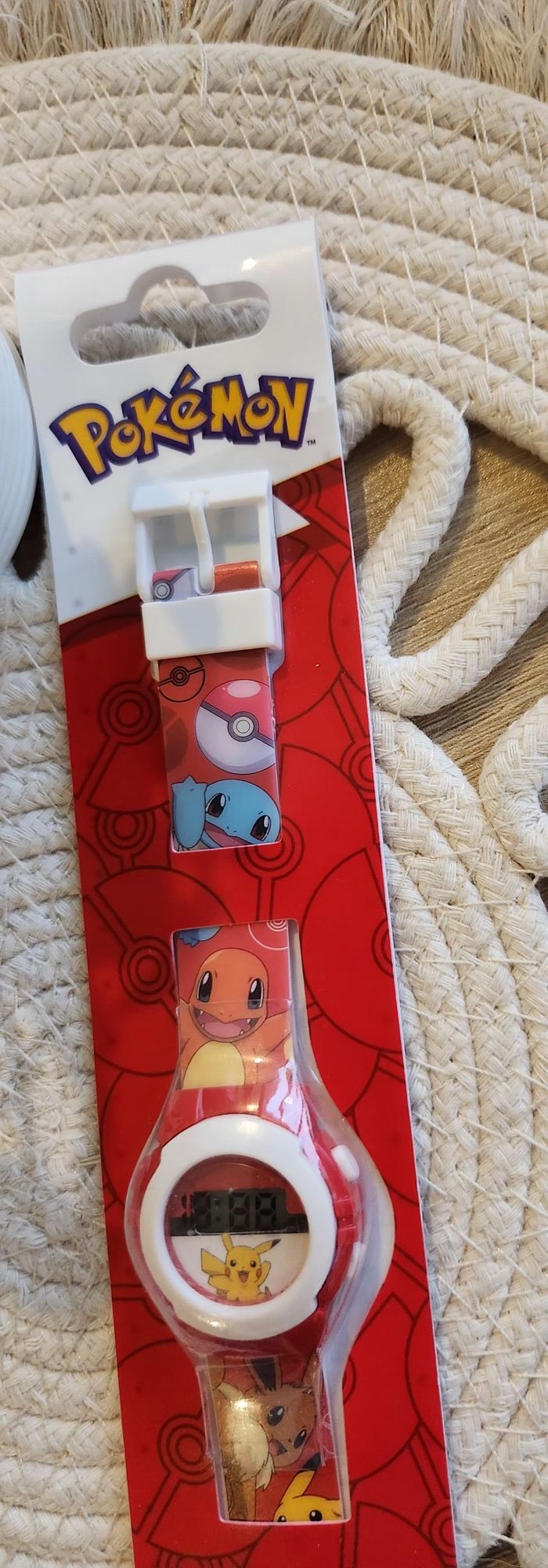 Montre Pokemon Rouge Neuve - photo numéro 5