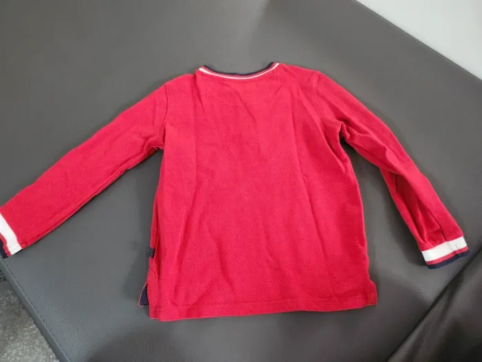 Lot quatre hauts manches longues polos t-shirts garçon okaidi 3 ans - photo numéro 12