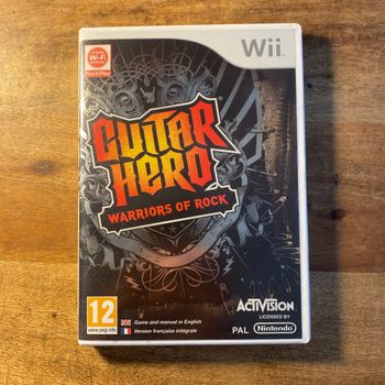 Guitar hero warriors of rock - Nintendo Wii