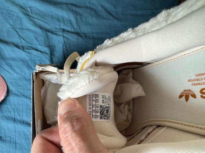 Adidas Superstar Conchas Sherpa – Taille 45 ⅓ – Neuf avec boîte - photo numéro 5