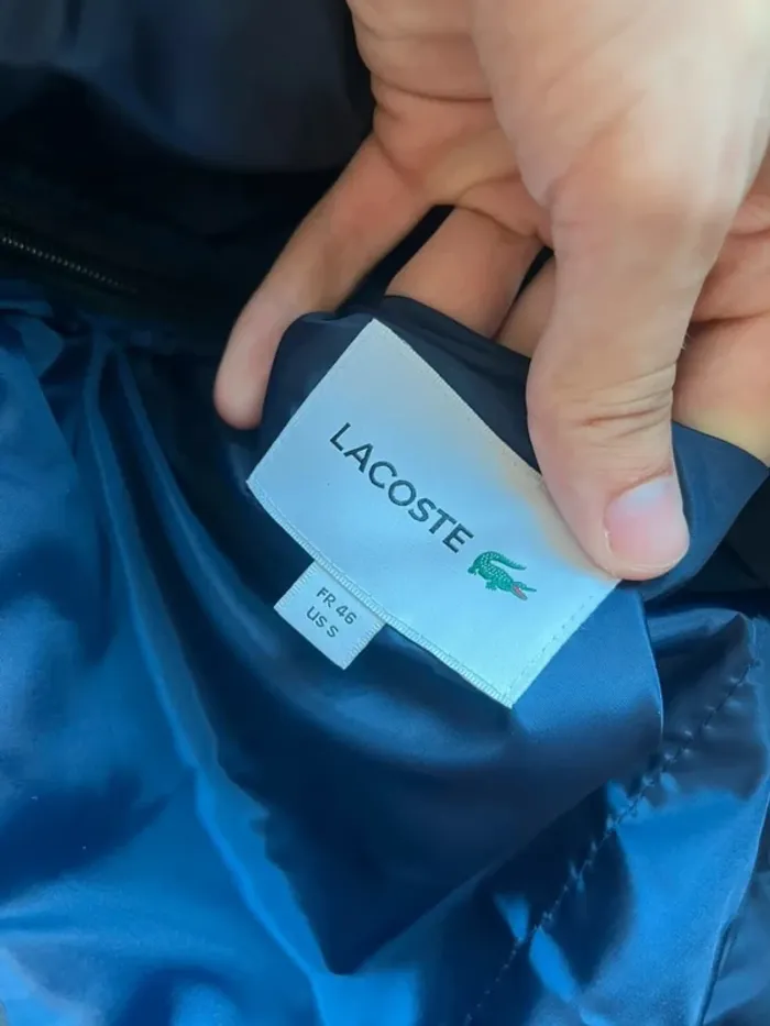 Lacoste Veste Puffer  FR46 Taiile S - photo numéro 4
